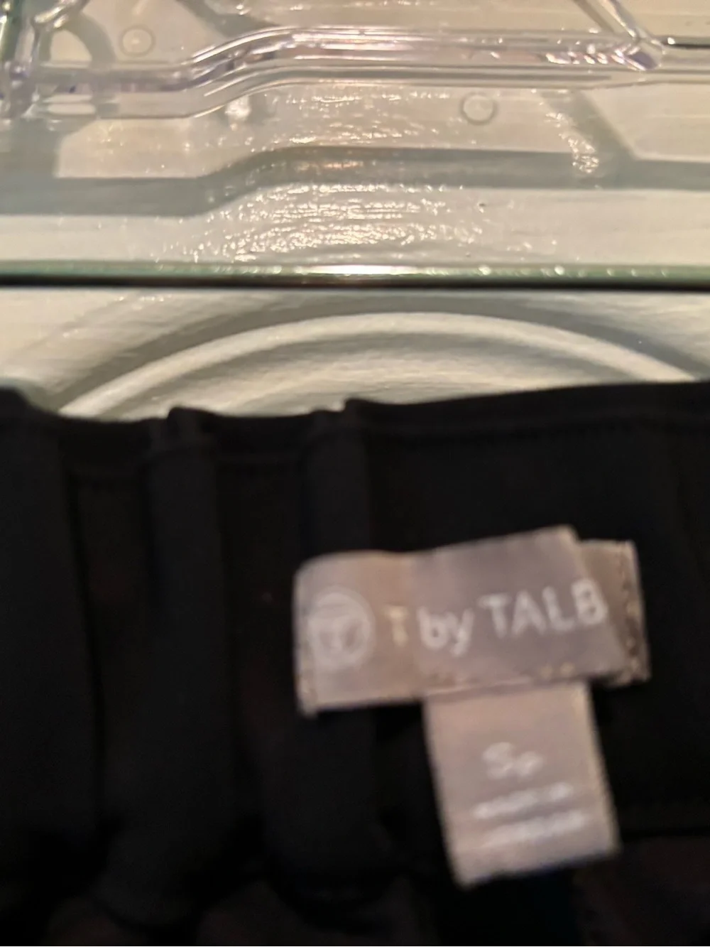 Talbots Black Elastic Waist Pants